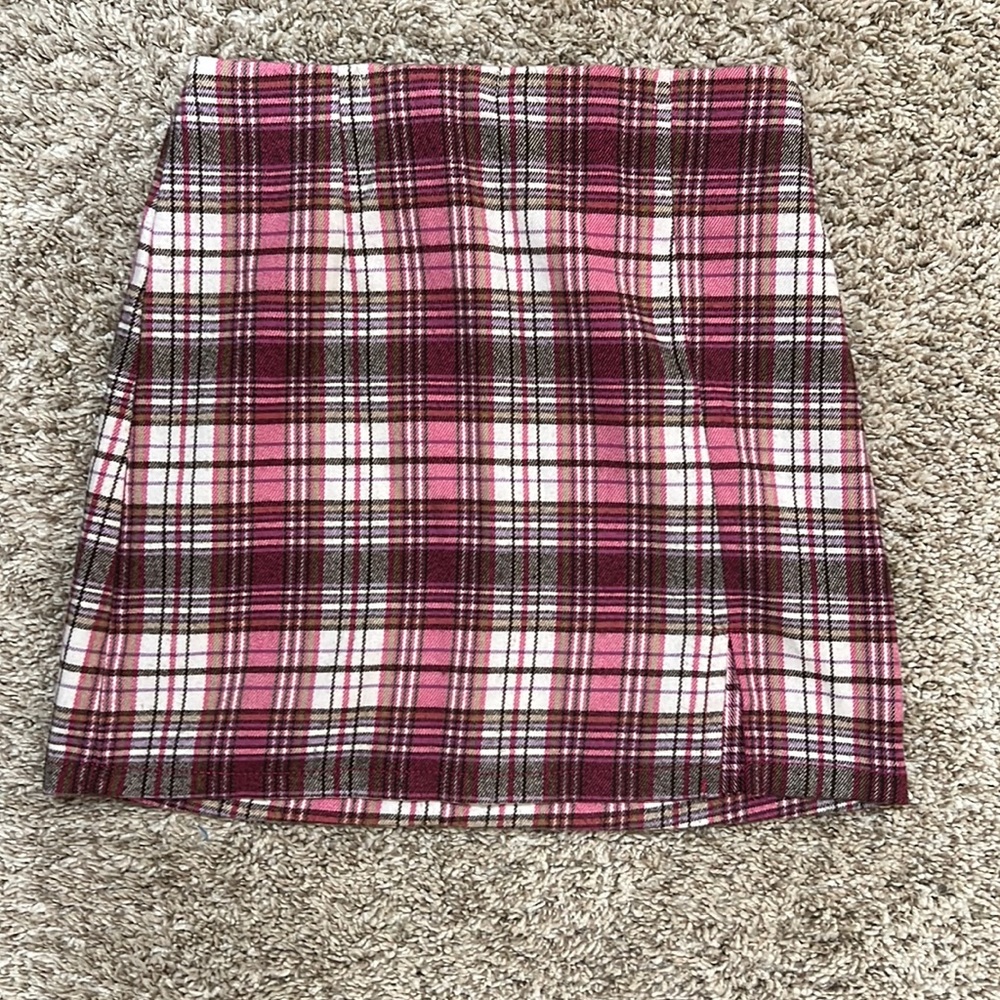 Cat and Jack pink flannel skirt